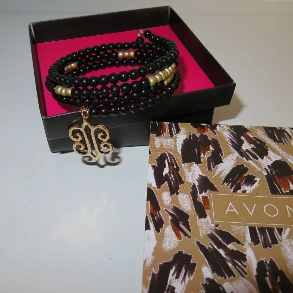 Avon Baja Beaded Coil Bracelet - NEW in box